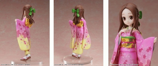 高木さん 桜和装ver. 1/7スケールフィギュア　(C)2022 山本崇一朗・小学館／からかい上手の高木さん３製作委員会