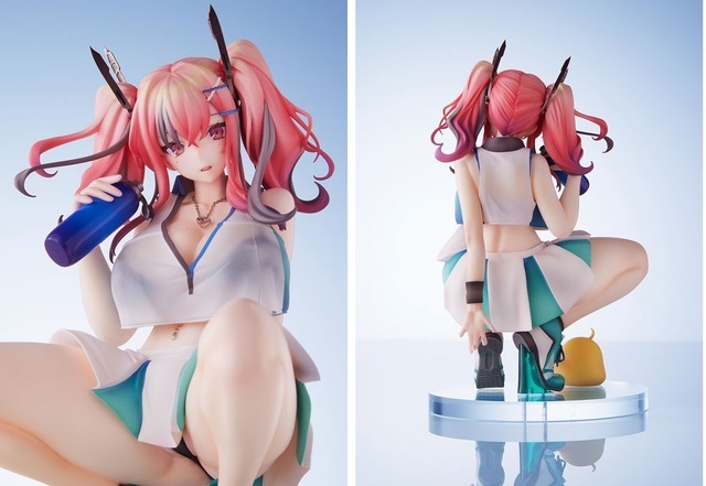 熱々トレーニングで思わず大胆なポーズに……！『アズールレーン』ブレマートンがフィギュア化