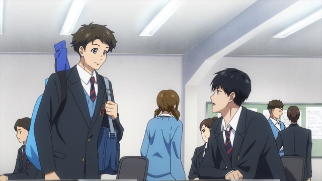 『ラブオールプレー』第3話「入学」先行カット（C）小瀬木麻美・ポプラ社 / 横浜湊高校バドミントン