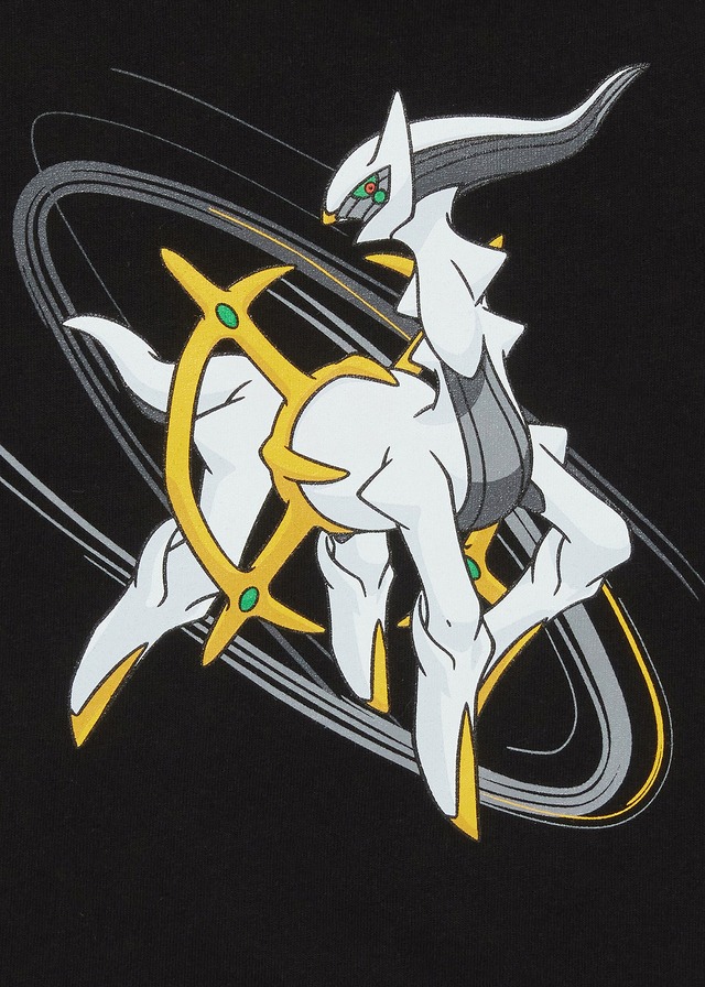 ・キッズTシャツ「アルセウス」2,200円（税込）（サイズ：100/110/120/130/140）（C）Pokemon. （C）Nintendo/Creatures Inc./GAME FREAK inc.ポケットモンスター・ポケモン・Pokémonは任天堂・クリーチャーズ・ゲームフリークの登録商標です。