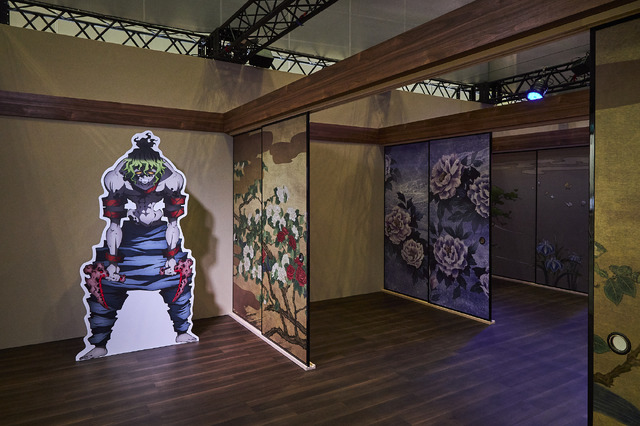 『鬼滅祭 ～アニメ参周年記念祭～』展示エリア（C）吾峠呼世晴／集英社・アニプレックス・ufotable