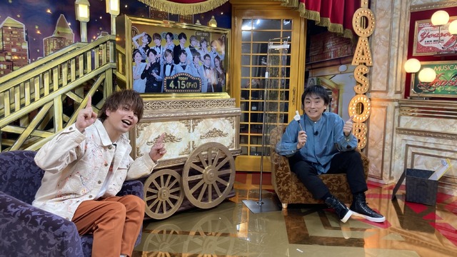 『声優と夜あそび 金【関智一×仲村宗悟】#1』（C）AbemaTV,Inc.