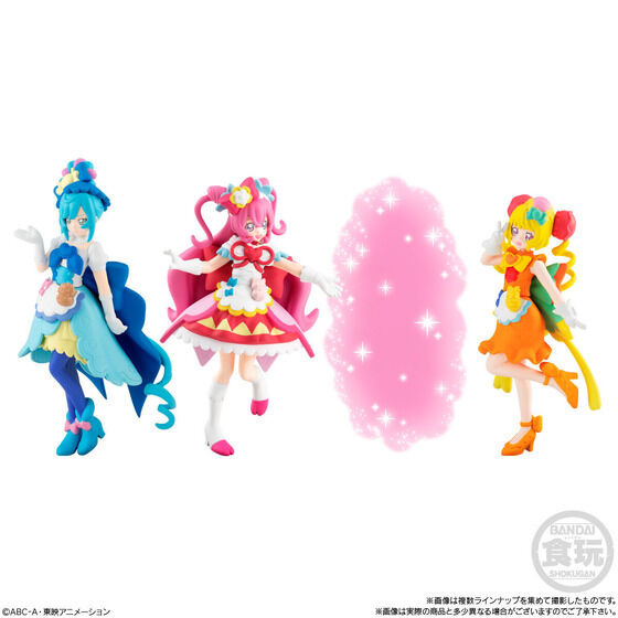 「デリシャスパーティ・プリキュア キューティーフィギュア（10個入）」6,380円（税込）（C）ABC-A･東映アニメーション