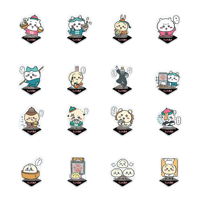 「ちいかわ飯店」アクリルスタンドinカプセル【全16種】（C）nagano / chiikawa committee