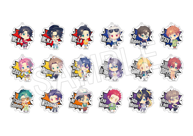 「ヒプノシスマイク-Division Rap Battle-レペゼン マルイ2022」ヒプノシスマイク-Division Rap Battle-　アンブレラマーカー（全18種）（C）King Record Co., Ltd.