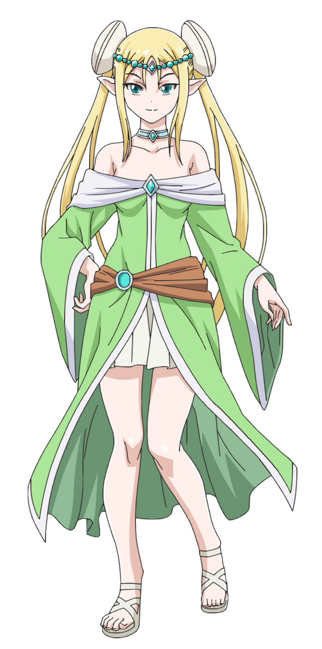 ビーガン・エルドリエル（CV：上原 あかり）（C）檜山大輔／双葉社・「ピーター・グリルと賢者の時間 SE」製作委員会