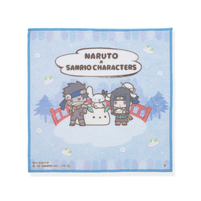 【ハピクロ！】NARUTO × サンリオキャラクターズ　ミニタオル　全13種（C）K S/S・T・P（C）'22 SANRIO CO.,LTD. APPROVAL NO.S622431S/D・G