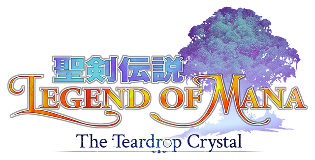 『聖剣伝説 Legend of Mana -The Teardrop Crystal-』ロゴ（C）SQUARE ENIX ／ サボテン君観察組合