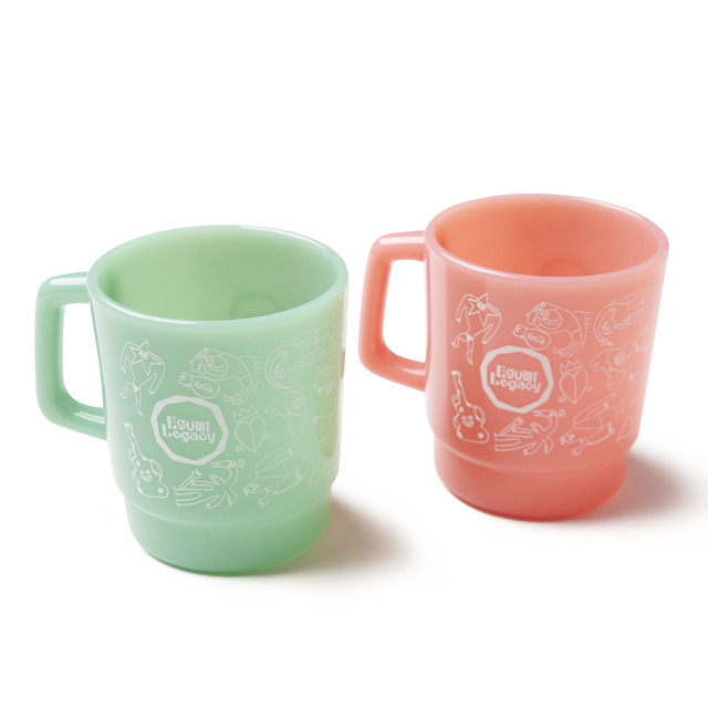 江口拓也×TAKALAKA「EGUMI」第10弾「EGUMI LEGACY MUG」（C）TAKALAKA all rights reserved.