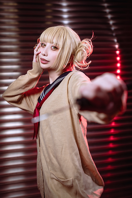 トガヒミコ『僕のヒーローアカデミア』／モデル：ひのきお