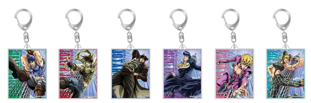 「JOJOTREE ジョジョの奇妙な冒険 in TOKYO SKYTREE」アクリルキーホルダー（C）荒木飛呂彦&LUCKY LAND COMMUNICATIONS/集英社・ジョジョの奇妙な冒険THE ANIMATION PROJECT（C）TOKYO-SKYTREE
