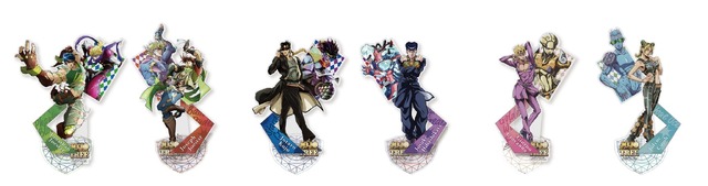 「JOJOTREE ジョジョの奇妙な冒険 in TOKYO SKYTREE」アクリルスタンド（C）荒木飛呂彦&LUCKY LAND COMMUNICATIONS/集英社・ジョジョの奇妙な冒険THE ANIMATION PROJECT（C）TOKYO-SKYTREE