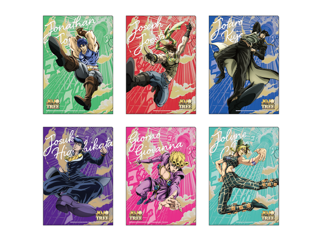 「JOJOTREE ジョジョの奇妙な冒険 in TOKYO SKYTREE」マジッククリアファイル（C）荒木飛呂彦&LUCKY LAND COMMUNICATIONS/集英社・ジョジョの奇妙な冒険THE ANIMATION PROJECT（C）TOKYO-SKYTREE