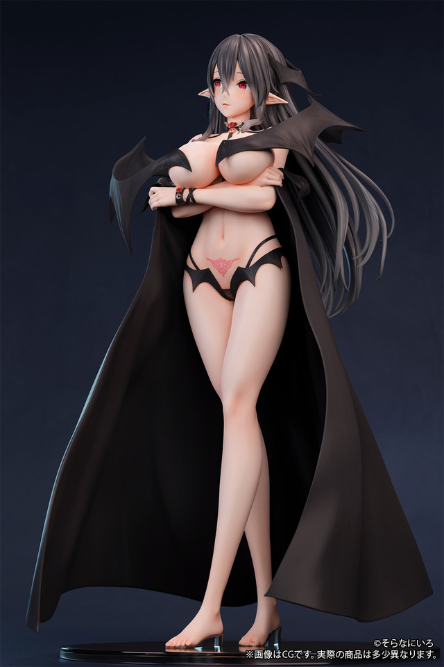 「そらなにいろ イラスト『サキュバス』 1/6スケール 塗装済み完成品フィギュア」17,800円（税別）（C）そらなにいろ