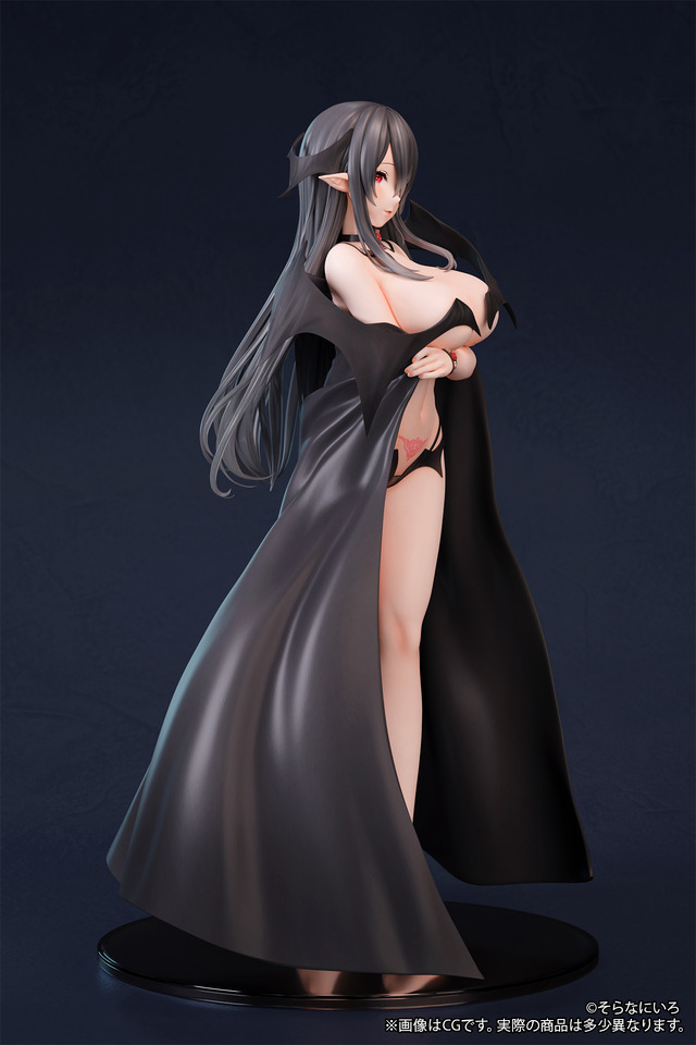 「そらなにいろ イラスト『サキュバス』 1/6スケール 塗装済み完成品フィギュア」17,800円（税別）（C）そらなにいろ