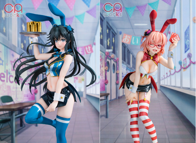 CAworks「雪ノ下雪乃 カジノパーティーver.」「由比ヶ浜結衣 カジノパーティーver.」（C）渡 航、小学館／やはりこの製作委員会はまちがっている。完