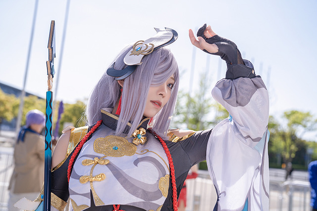 申鶴『原神』／モデル：はわわ大明神、撮影：tama