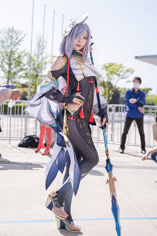 申鶴『原神』／モデル：はわわ大明神、撮影：tama