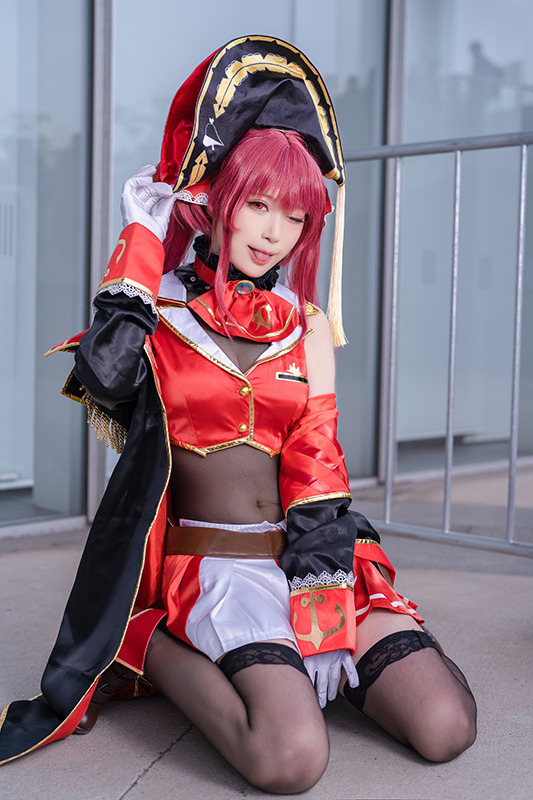 宝鐘マリン【ホロライブ】／モデル：箱ネコ、撮影：tama