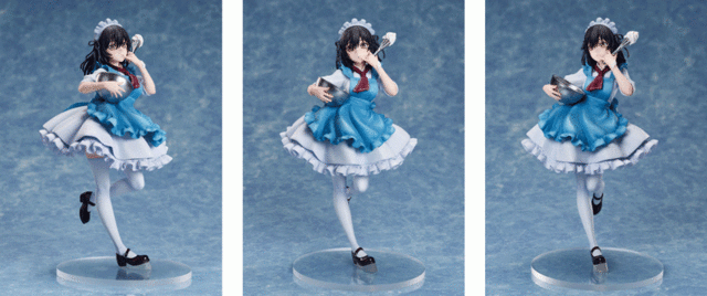 姫柊雪菜 メイドver. 1/7スケールフィギュア　(C)2019 三雲岳斗／KADOKAWA／PROJECT STB OVA