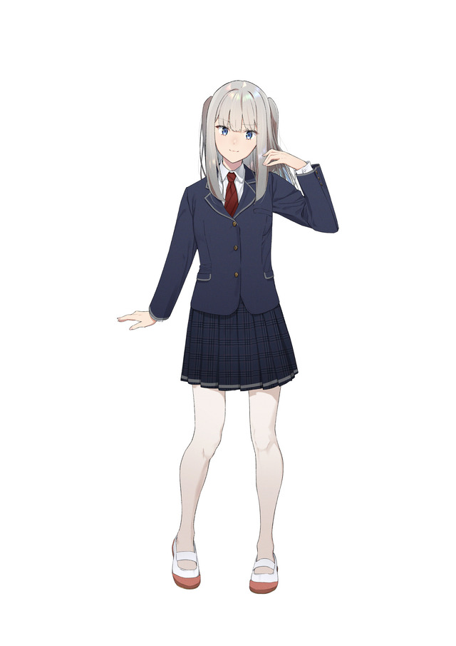 天羽 友梨（制服）（C）swing, sing Project （C）ISARIBI All Rights Reserved.