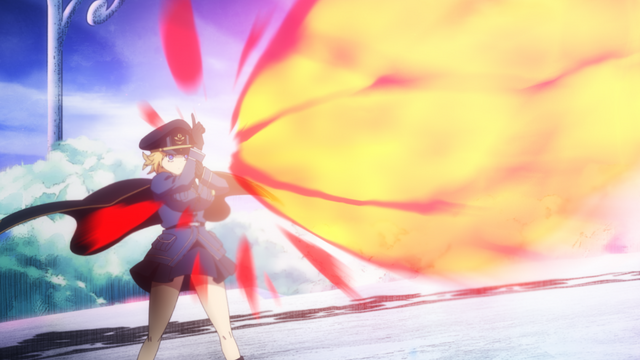 『金装のヴェルメイユ～崖っぷち魔術師は最強の厄災と魔法世界を突き進む～』本予告場面カット（C）天那光汰・梅津葉子／SQUARE ENIX・「金装のヴェルメイユ」製作委員会