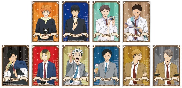 ミニゲーム「宮兄弟に餃子をお届け！ 」A賞：アクリルボード（C）古舘春一／集英社・「ハイキュー!!」製作委員会・MBS