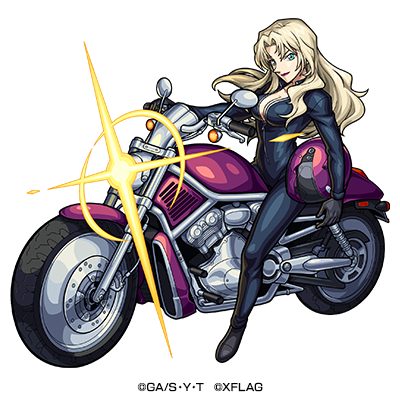 TVアニメ『名探偵コナン』×『モンスターストライク』光属性　★6 黒ずくめの組織 ベルモット （進化合成後） CV：小山茉美