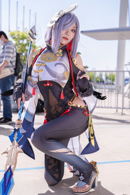 申鶴『原神』／モデル：はわわ大明神、撮影：tama