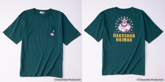 タツノコ60周年 アニメコラボTシャツ【ハクション大魔王Ｔシャツ】（C）Tatsunoko Production