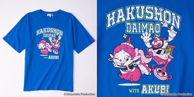 タツノコ60周年 アニメコラボTシャツ【ハクション大魔王Ｔシャツ】（C）Tatsunoko Production