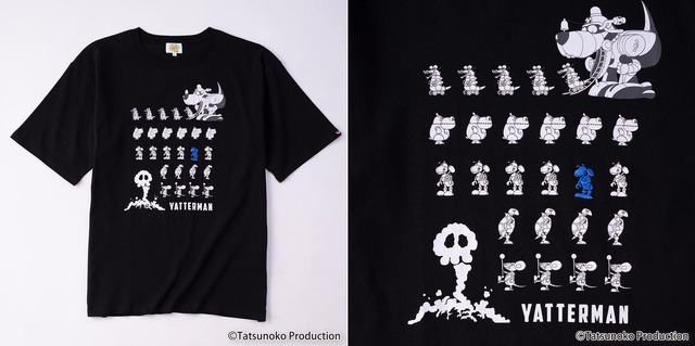 タツノコ60周年 アニメコラボTシャツ【ヤッターマンＴシャツ】（C）Tatsunoko Production