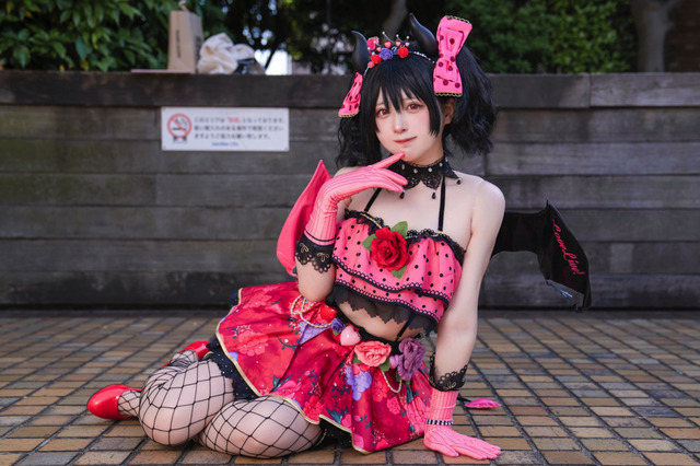 矢澤にこ『ラブライブ！』／モデル：九十九ぱて、撮影：tama