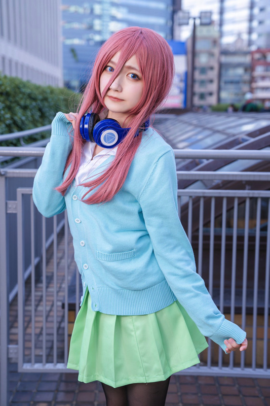 中野三玖『五等分の花嫁』／モデル：まな、撮影：tama