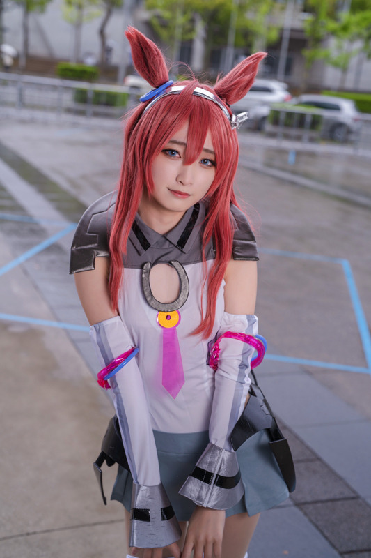 ミホノブルボン『ウマ娘』／モデル：あぐり、撮影：tama