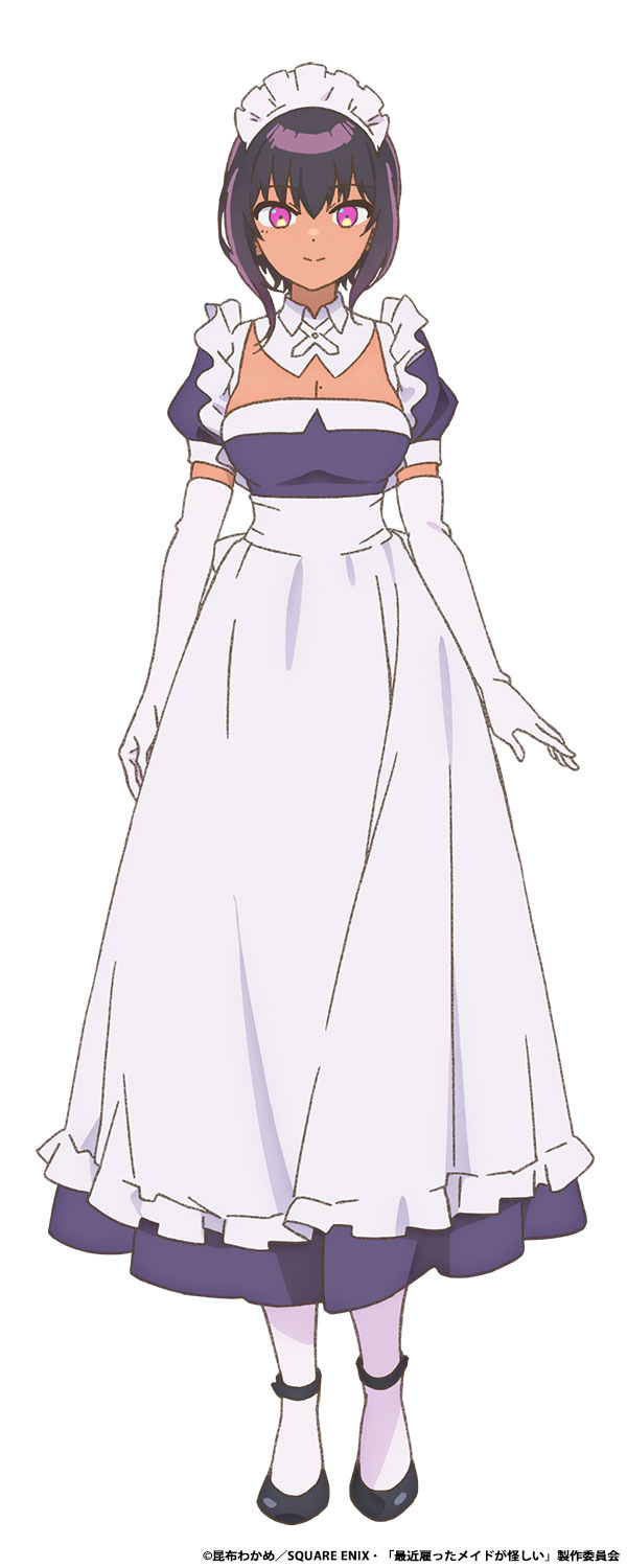 『最近雇ったメイドが怪しい』リリス・キャラクタービジュアル（C）昆布わかめ／SQUARE ENIX・「最近雇ったメイドが怪しい」製作委員会