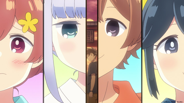 『阿波連さんははかれない』第8話「夏祭りじゃね？」先行場面カット（C）水あさと／集英社・BILIBILI