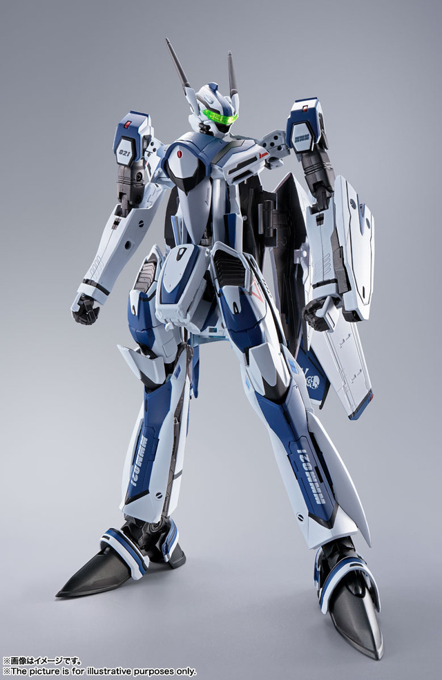 「DX超合金 VF-25メサイアバルキリー WORLDWIDE Anniv.」20,000円（税別）（C）2007 BIGWEST/MACROSS F PROJECT・MBS（C）2021 BIGWEST