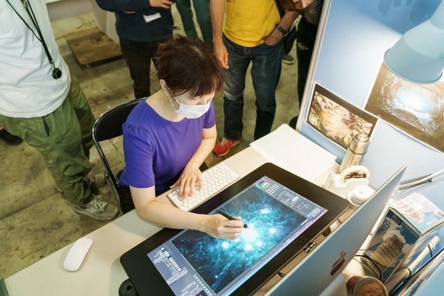 アニメ制作の様子