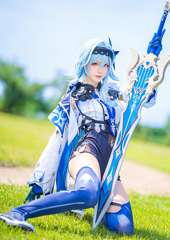 エウルア『原神』／モデル：箱ネコ、撮影：井田達也（Twitter：@idobataer）