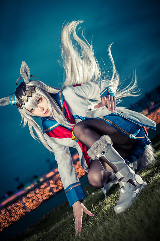 オグリキャップ『ウマ娘 プリティーダービー』／モデル：箱ネコ、撮影：乃木章（Twitter：@Osefly）