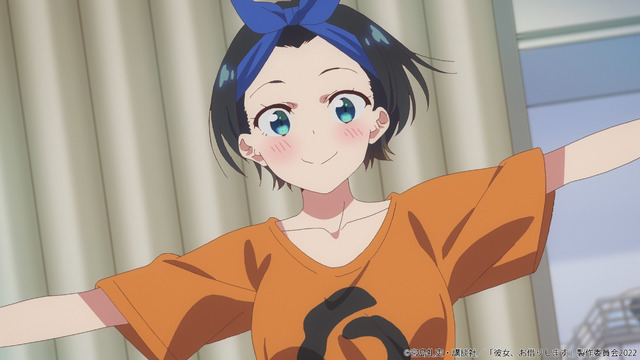 『彼女、お借りします』第2期 更科瑠夏キャラクターPV（C）宮島礼吏・講談社／「彼女、お借りします」製作委員会2022