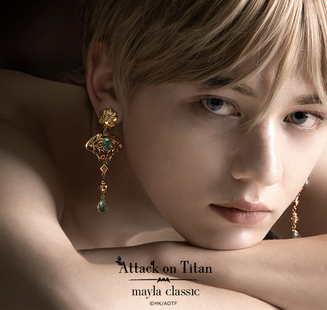 「- 進撃の巨人 アイコニック イヤオブジェ - アルミン・アルレルト」（C）諫山創・講談社／「進撃の巨人」The Final Season製作委員会