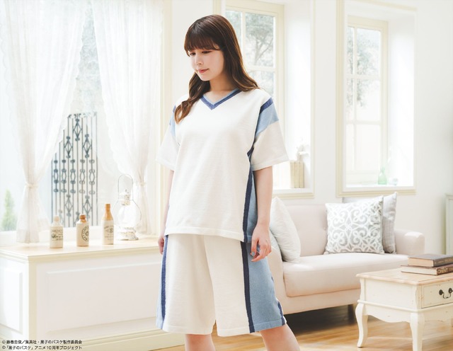 「ONOFFYFREE×黒子のバスケ ルームウェア」15,400円（税込）（C）藤巻忠俊／集英社・黒子のバスケ製作委員会（C）「黒子のバスケ」アニメ10周年プロジェクト