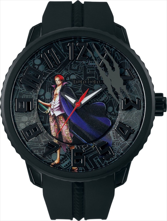 ワンピース」ルフィ＆シャンクスを腕時計にデザイン！ スイス発 