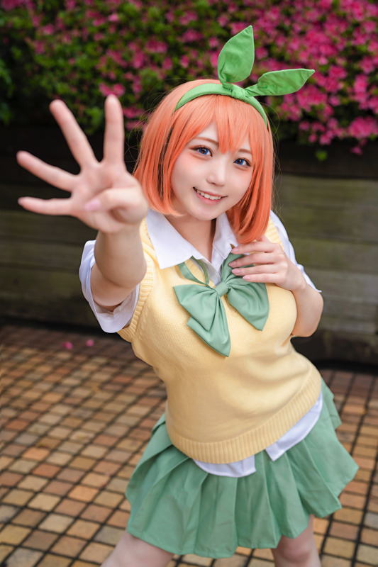 中野四葉『五等分の花嫁 』／モデル：まるすけ、撮影：tama