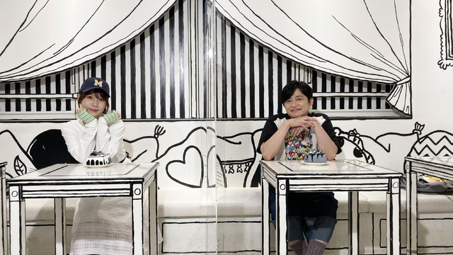 『声優と夜あそび ウォーカーズ【下野紘×内田真礼】#6』（C）AbemaTV,Inc.