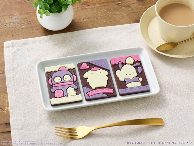 「サンリオキャラクターズ　キャラパキ」1個108円（税込）（C）2022 SANRIO CO., LTD. APPROVAL NO. L631212