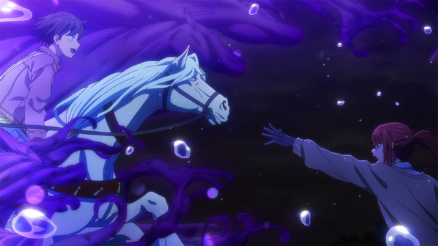 『魔法使いの嫁 西の少年と青嵐の騎士』後編本予告映像 場面カット（C）2022ヤマザキコレ/マッグガーデン・魔法使いの嫁OAD製作委員会
