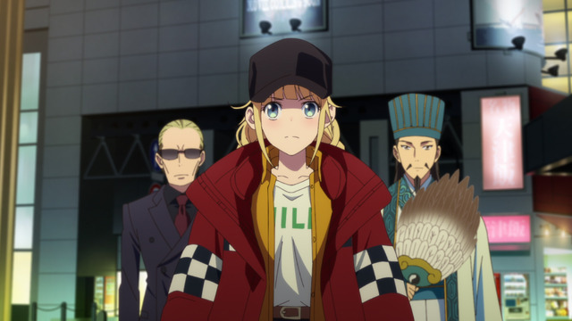 TVアニメ『パリピ孔明』第10話「DREAMER」先行場面カット（C）四葉夕卜・小川亮・講談社／「パリピ孔明」製作委員会